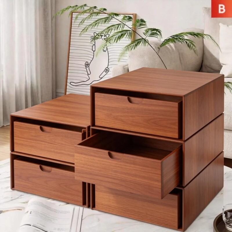 桌面药品收纳盒药箱家庭装医药箱抽屉式置物盒药物叠放分层医疗箱