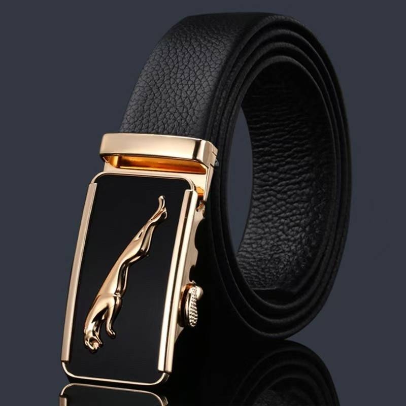 爱马男仕头层牛皮皮带男士高端真皮自动扣男式腰带男款休闲商务