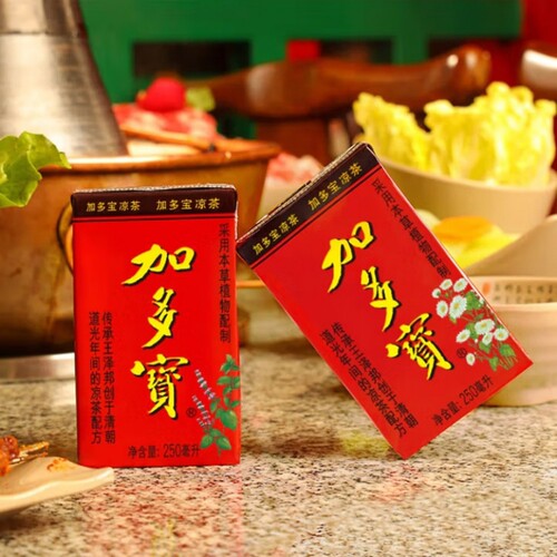 加多宝凉茶饮料250ml*24盒整箱