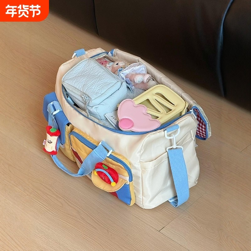 便携旅行包健身行李轻便包短途出差手提大容量行李箱附加包高颜值