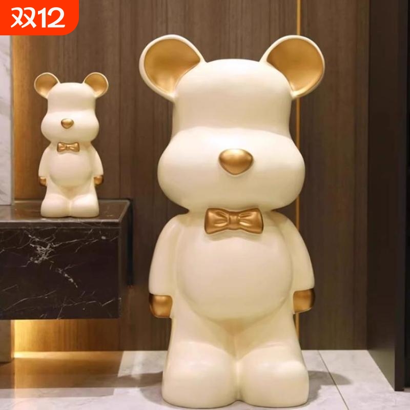 新款暴力熊存钱罐只进不出2024超大落地小礼品摆件男女儿童储蓄罐