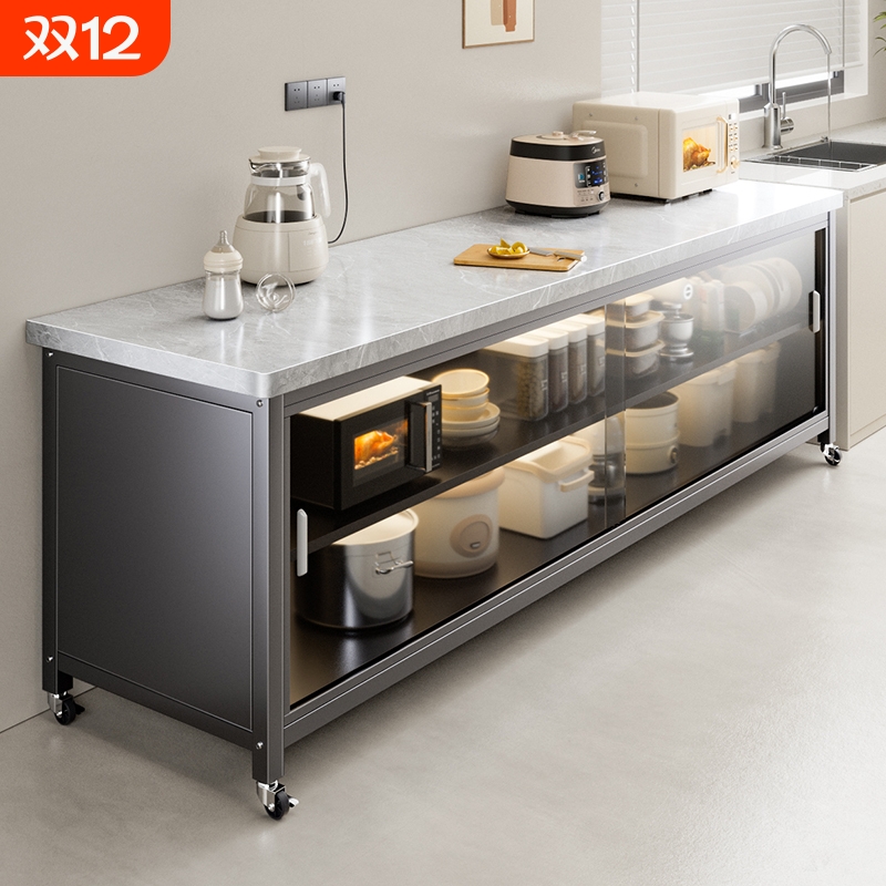 3C认证钢化玻璃真材实料置物柜