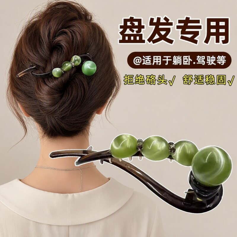 轻奢风一字夹发夹通勤新款图片