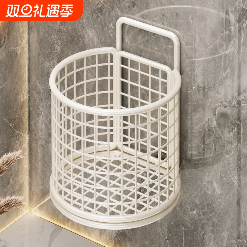 多功能收纳架卫生间梳子置物架壁挂免打孔收纳盒浴室洗漱台墙面