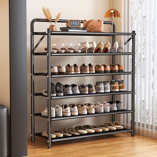 子收纳神器大容量 柜出租房鞋 鞋 架家用门口多层简易可折叠免安装