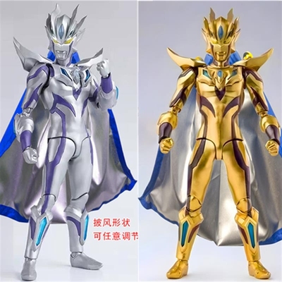 黄金无限赛罗奥特手办玩具闪耀形态关节超可动艾克斯格丽乔