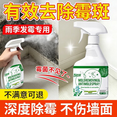 墙体除霉剂去霉斑霉菌清洁剂墙面