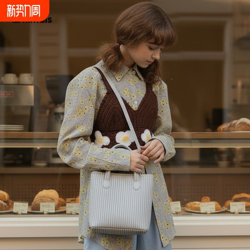 ONIMALS托特包女新款大容量通勤单肩包高级感手提包NK010