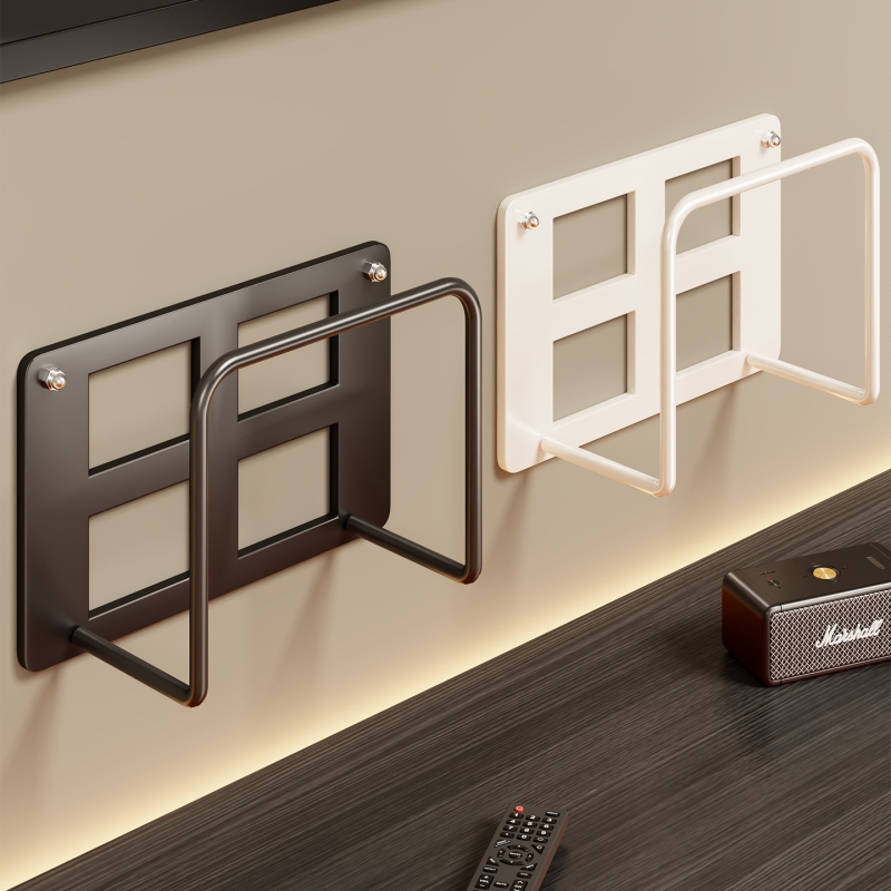 免打孔路由器置物架wifi置物架