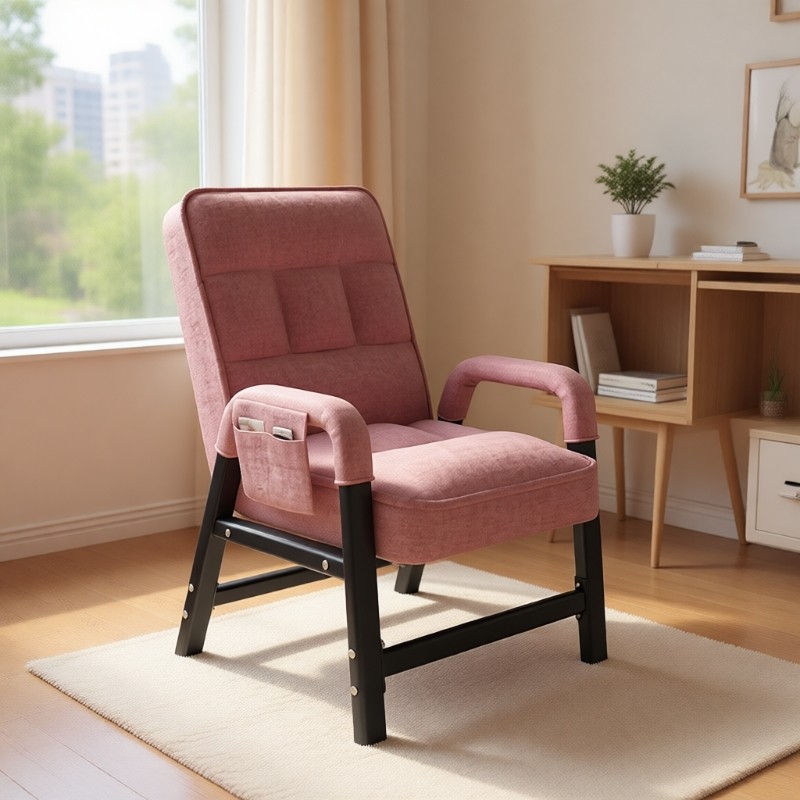 躺椅午休办公室座椅两用午睡懒人沙发家用舒适折叠椅靠背电脑椅子