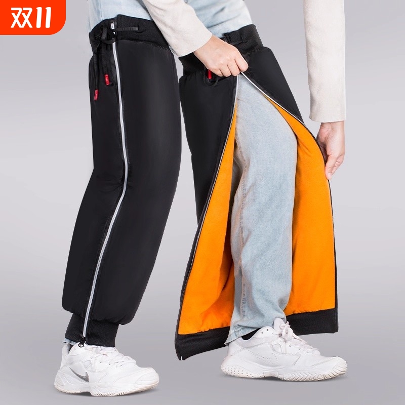 保暖护膝电动车冬季护腿加绒加厚电瓶摩托骑行挡风防雨水防寒男女