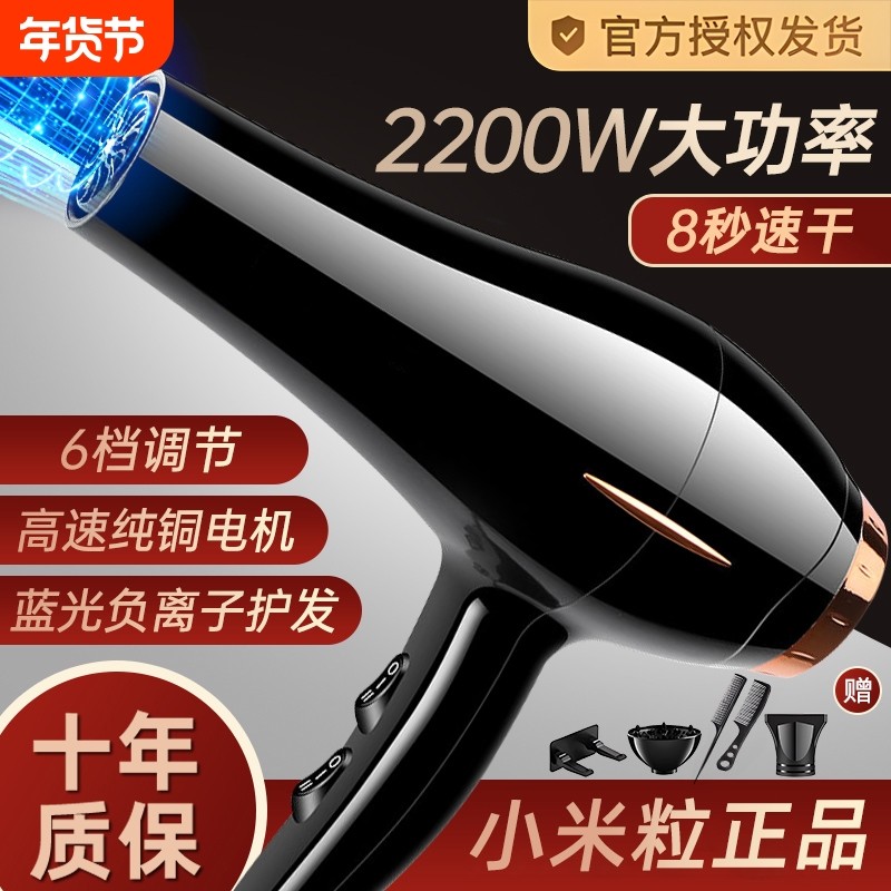 大风力电吹风机家用理发店专用速干热风风筒负离子吹头发护发高速