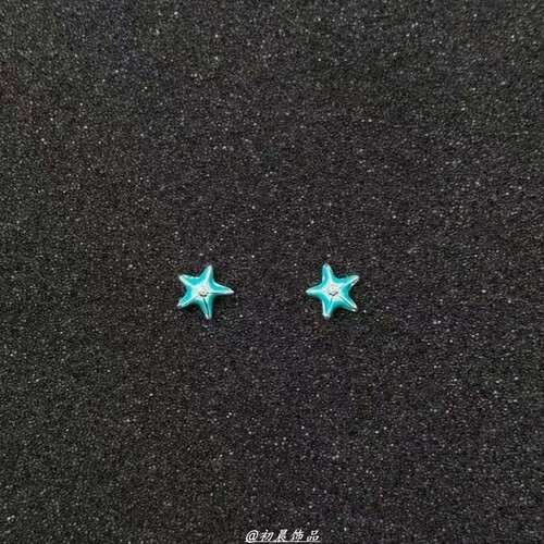 Vanessae-Vintage 古着丨Abyssal Starfish 中古海星耳饰