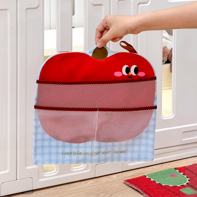 宝宝床头收纳挂袋爬爬垫婴儿床挂