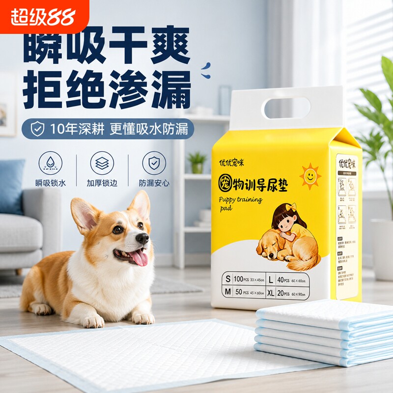 狗狗宠物尿垫一次性隔尿垫图片