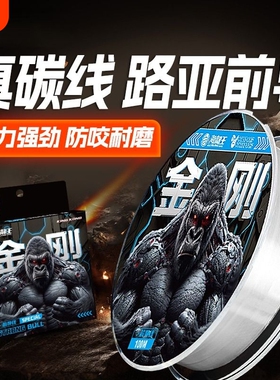 海龙王前导线碳线路亚专用正品强拉力子线耐磨海钓矶钓高端鱼线
