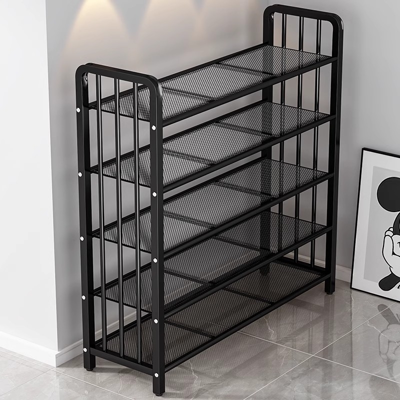 简易家用鞋架子门口多层防尘鞋柜宿舍室内鞋子收纳神器置物架阳台