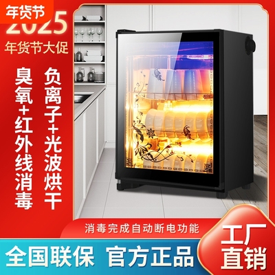 新款消毒柜家用小型立式厨房台式饭店餐具碗筷消毒碗柜高温单门