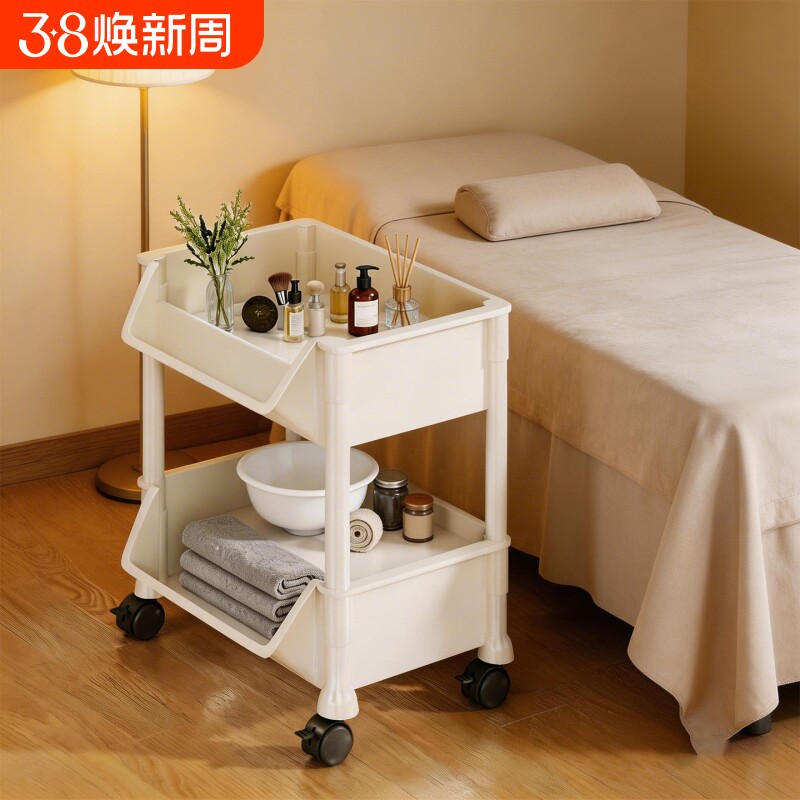 美容院小推车高级仪器专用皮肤管理手推车理发店工具车收纳置物架