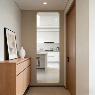 软镜子贴墙自粘全身穿衣镜墙面镜面贴纸试衣镜亚克力免打孔粘贴