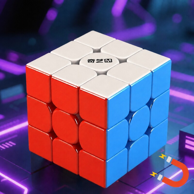 奇艺魔方三阶四阶五阶魔方磁力儿童益智玩具竞速比赛专用高阶学生图片