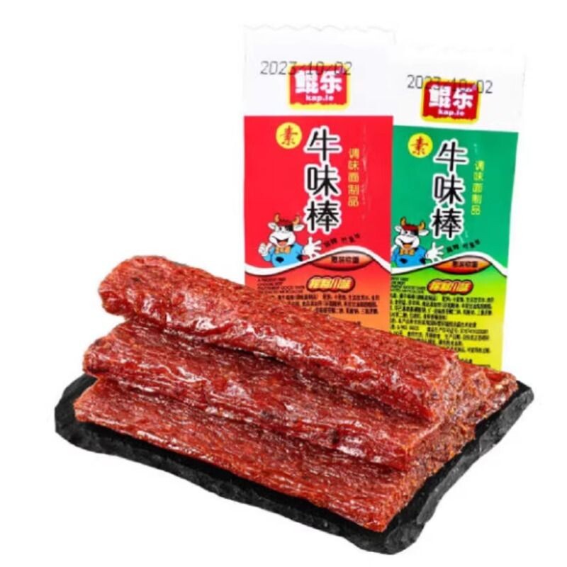 网红牛味棒辣条即食儿时麻辣面筋童年怀旧解馋休闲零食辣条
