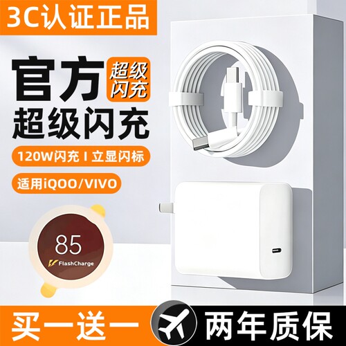 【买一送一】120W快充充电器