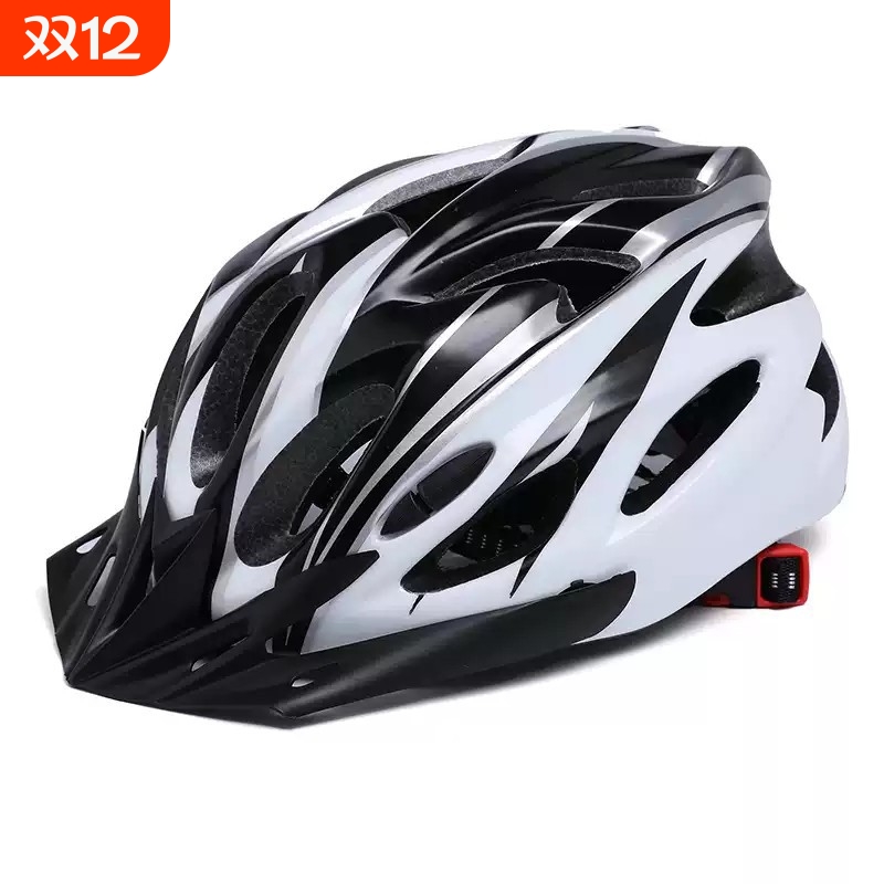 自行车头盔男款山地车公路车折叠车平衡车单车轮滑碳纤维骑行装备