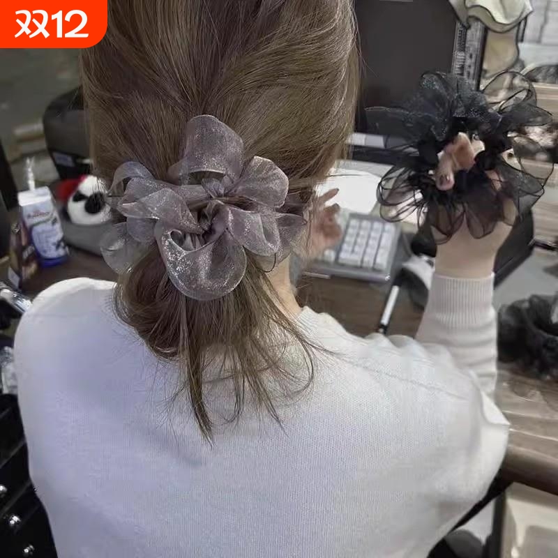 欧根纱小肠发绳新款|千人加购