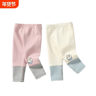 加绒保暖长裤外穿女童裤2026冬季