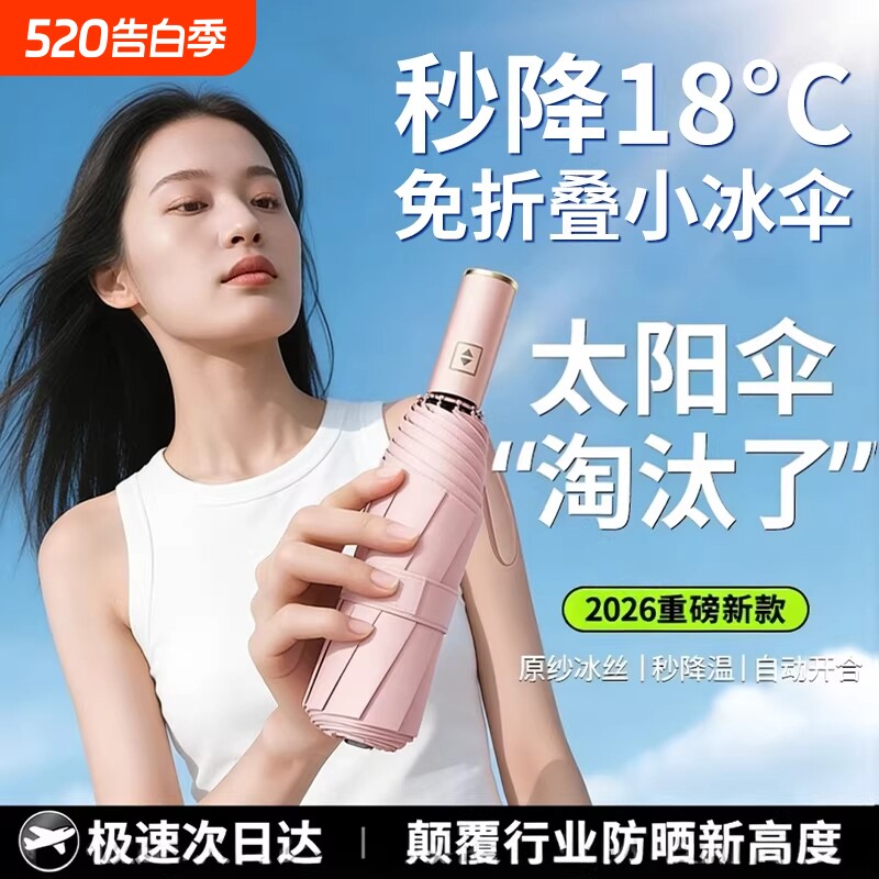 大号抗自动雨伞加大加厚加固女晴雨两用防晒手动折叠新款不锈钢