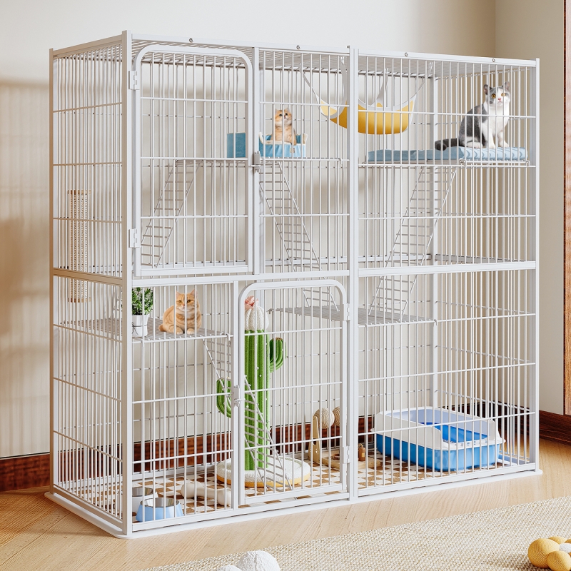 猫笼大空间家用猫别墅猫窝猫产房