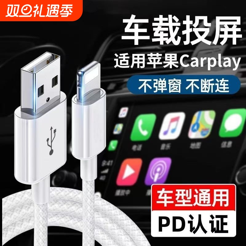 苹果适用快充数据线直头式