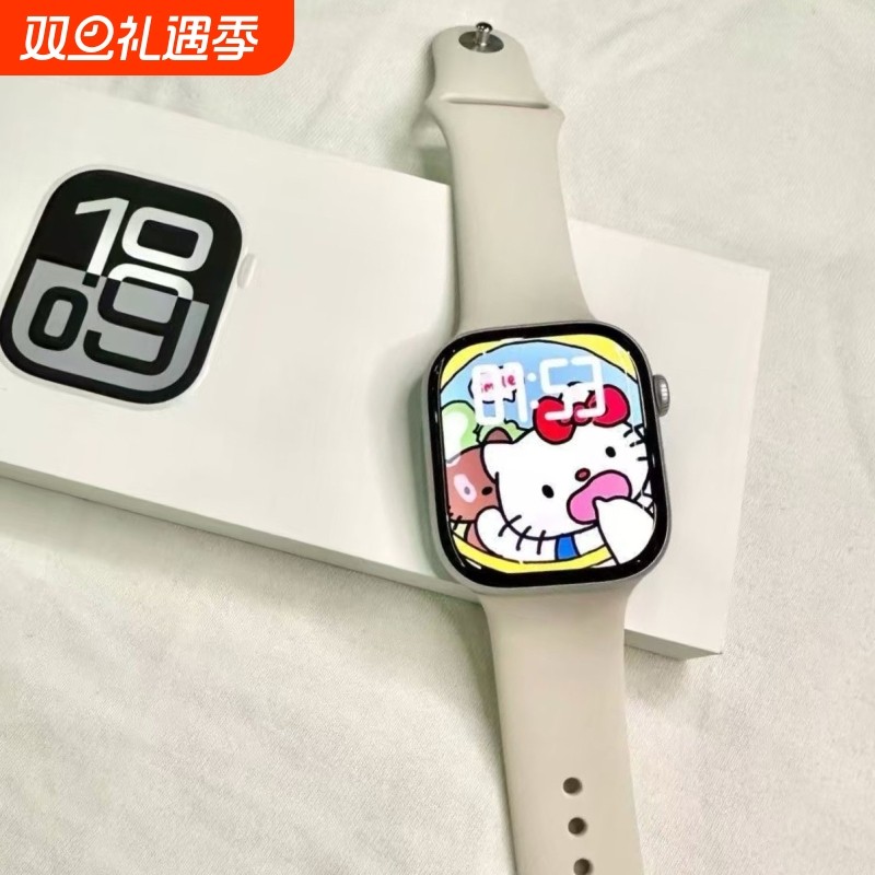 蓝牙2025新款S10智能手表iwatch华强北NFC灵动岛全功能抢先版爆款