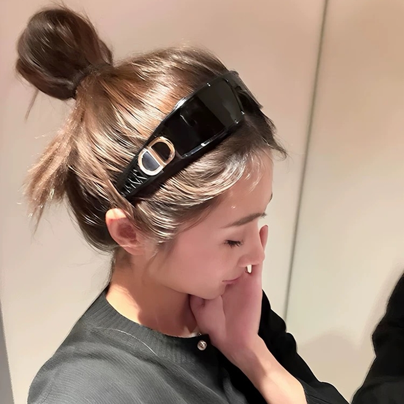 发箍墨镜女二合一小红书同款2025新款y2k美式高颅顶头箍太阳眼镜