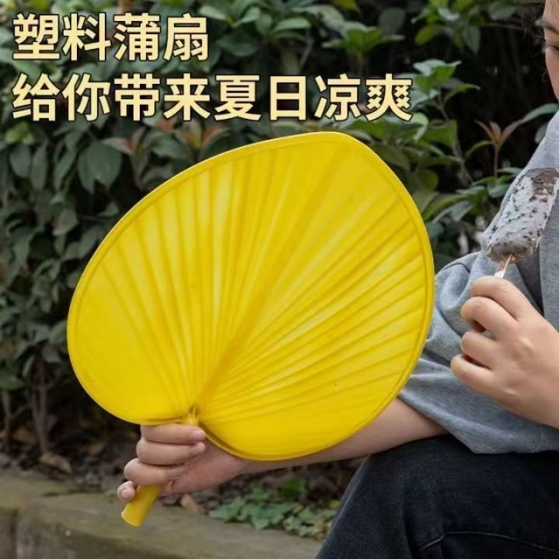 一把夏季塑料蒲扇
