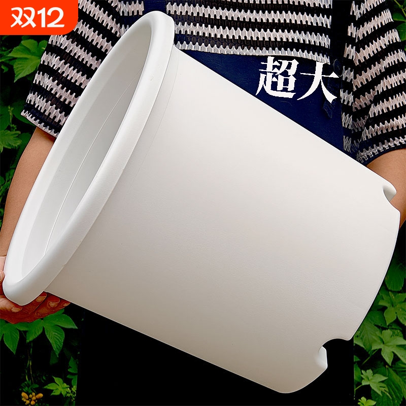 加厚塑料花盆月季控根种树四季盆