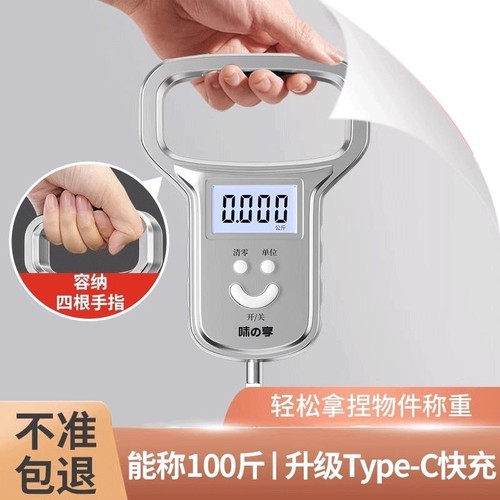 畅销爆款！精准迷你手提电子秤钩
