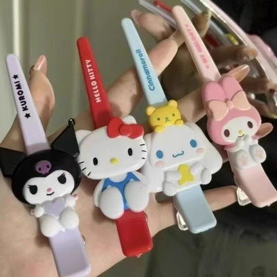 HelloKitty发夹小女孩碎发一字夹
