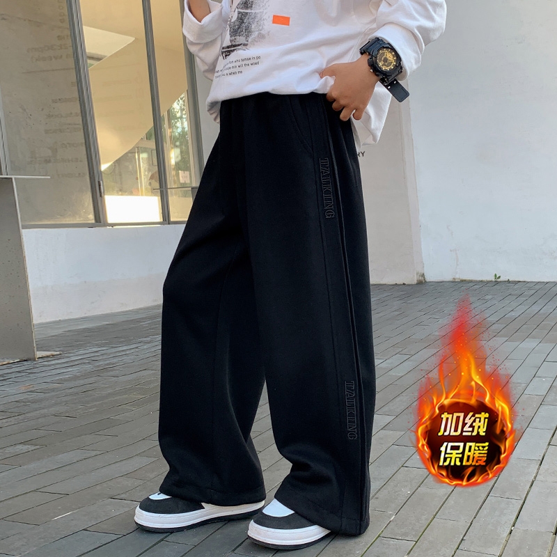 儿童装男童秋装裤子春秋款2025新款运动中大童长裤秋季男孩休闲潮