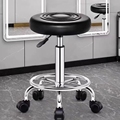 吧台椅现代简约转椅美容院升降凳子家用高脚凳靠背酒吧椅旋转圆凳