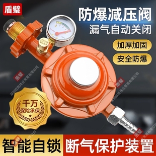 新国标家用0.6流量热水器减压阀安检必过煤气低压阀 漏气自锁