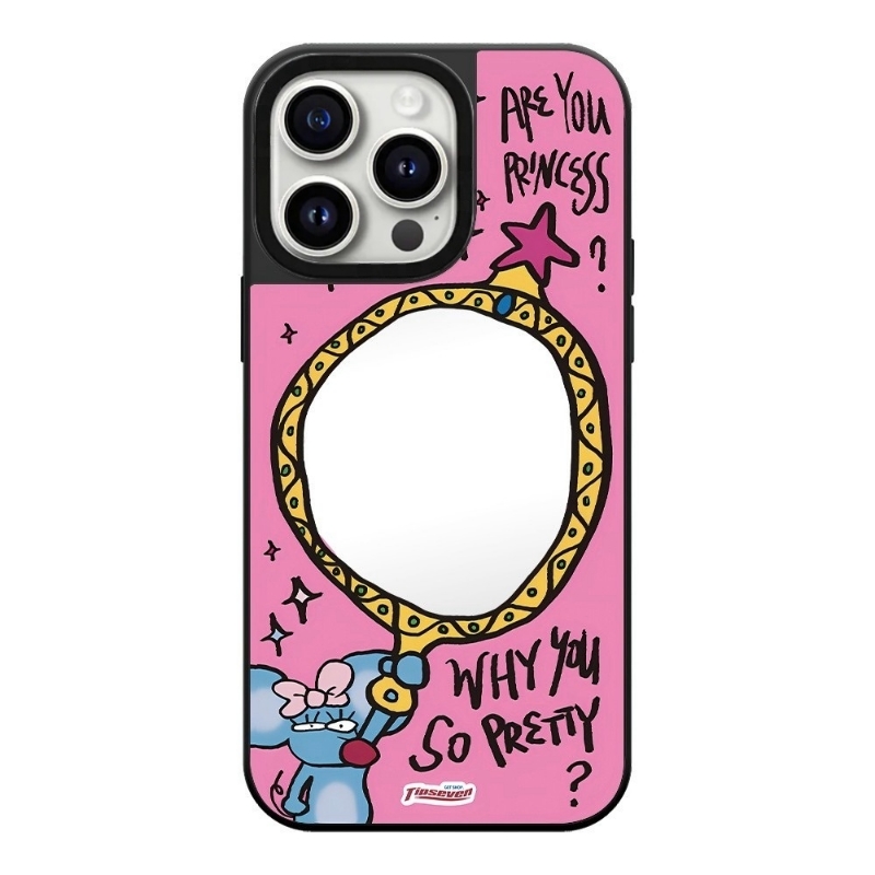 港韩CASE家手机壳联名韩火火TIPSEVEN鼠鼠魔镜适用iphone17/16/15promax/plus新苹果14pro保护情侣13防摔保护
