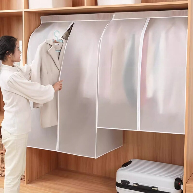 衣服衣柜防尘罩挂式家用大衣防尘袋透明衣罩全封闭立体套衣物罩子