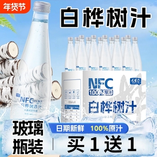 天然白桦树汁原液桦树汁100%原汁NFC长白山纯植物饮品饮料健康