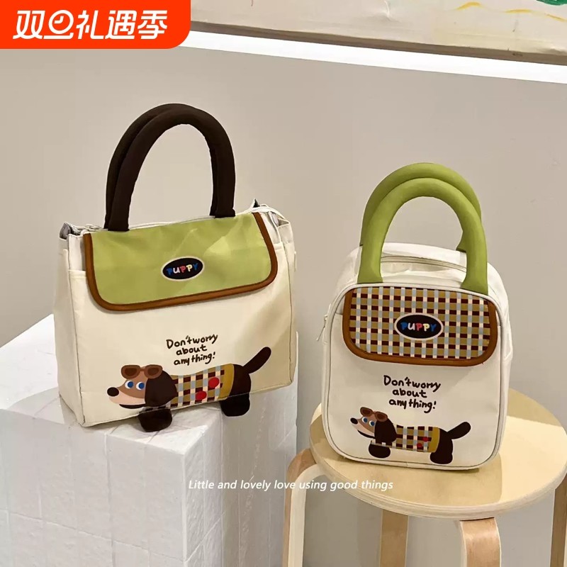 饭盒手提袋子带饭便当保温袋加厚铝箔午餐包上班族小学生儿童饭包