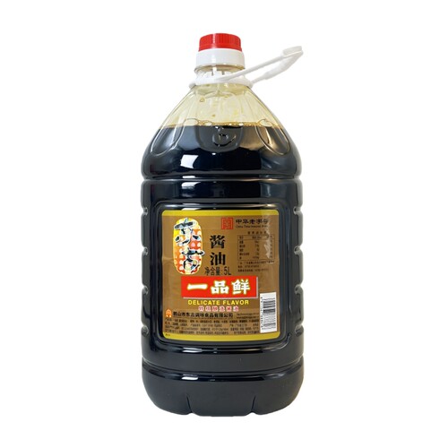 东古一品鲜5L大桶特级酿造酱油海鲜蘸水寿司商用整箱批发老字号