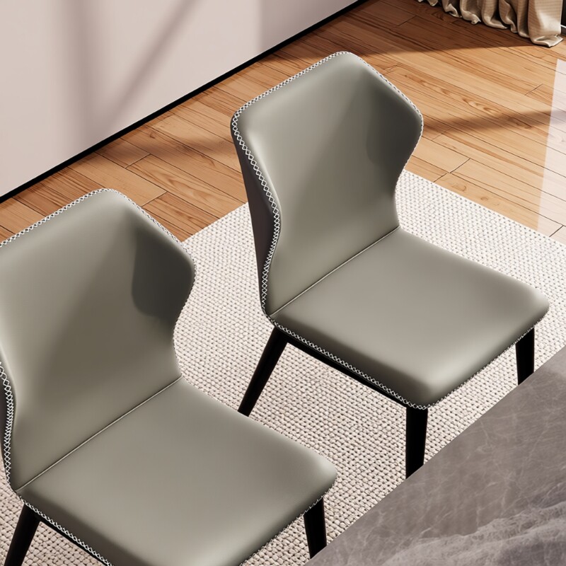 餐椅家用餐桌靠背椅子意式轻奢高级感吃饭椅现代简约餐厅凳子客厅