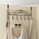北欧风门后挂钩免打孔无痕挂衣架卧室门背后置物衣帽架卫生间挂架