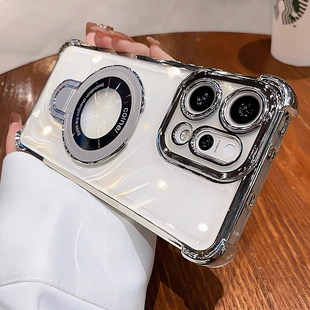 适用opporeno15手机壳新款气囊支点壳opporeno14pro全包reno13镜头12磁吸10Pro透明高级11防摔硅胶9男女外壳